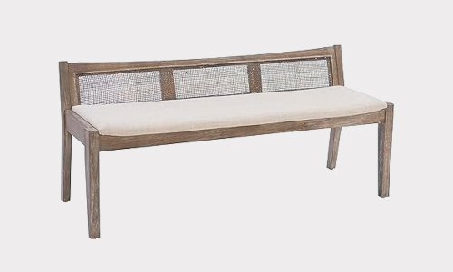 Image of Wooden Cafe Benches