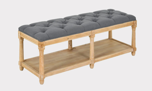 Image of Wooden Cafe Benches