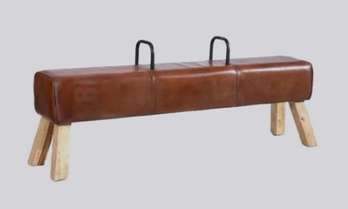 Image of Wooden Cafe Benches