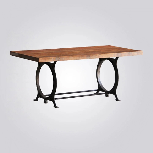 Image of Wooden Cafe Table