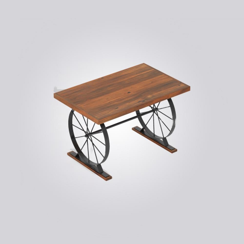 Image of Wooden Cafe Table
